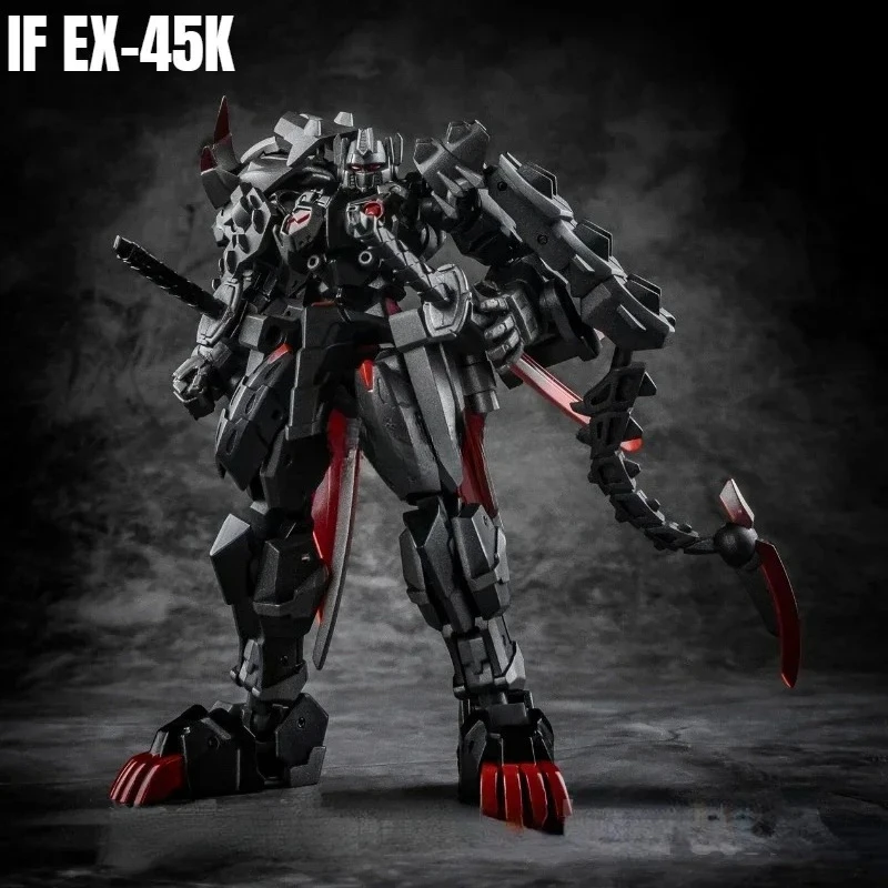 Transformation Masterpieces Iron Factory IF EX-45K Iron Samurai Series Kage Shishimaru 9.7CM Anime Figure Model Toy New