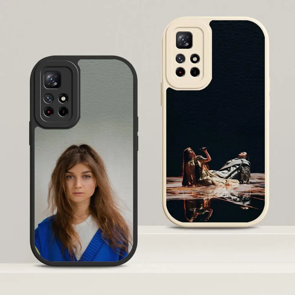 Singer A-Alena Alena& J-Jerry Heil MAISTO Phone Case Lambskin Case For Xiaomi Redmi 8 11 12 T Pro 10 11 12 Poco 11i 12X Ultra