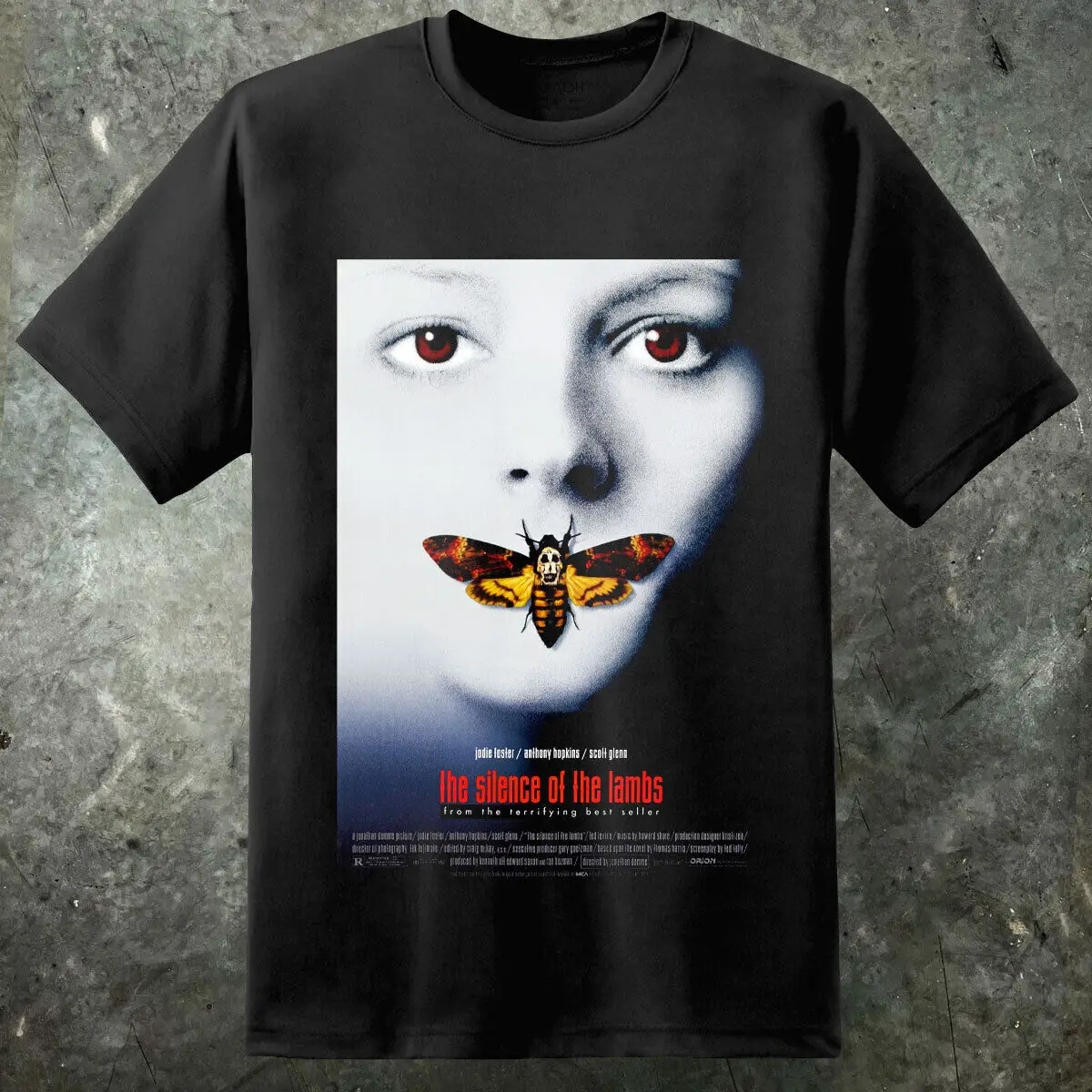 Silence Of The Lambs Movie Classics Poster T Shirt Horror Hannibal Lecter