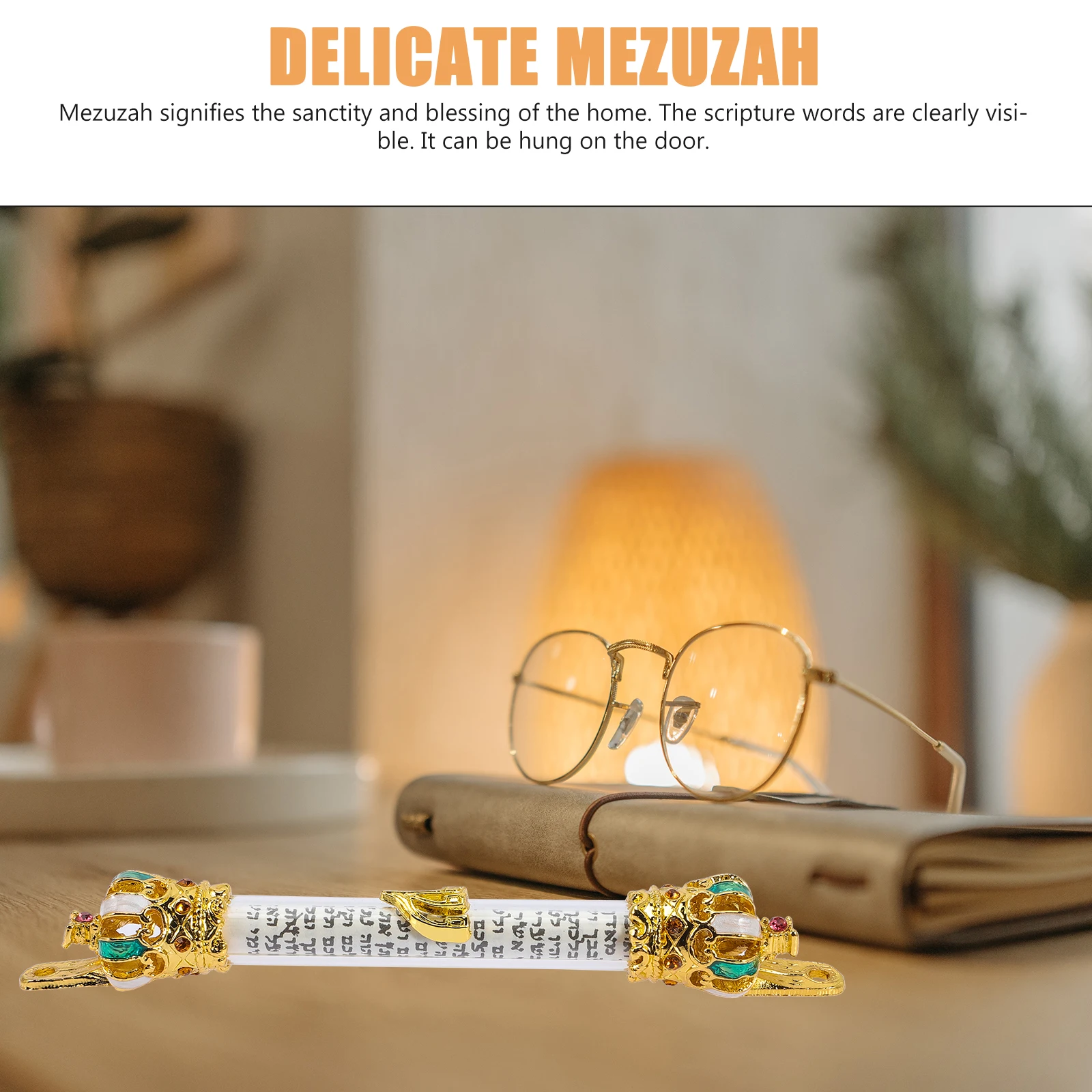 

Prayer Poster Bible Doorpost Scroll Gifts Home Metal Decor Retro Religious Design Mezuza Jewish Mezuzah Door Metal Mezuzah