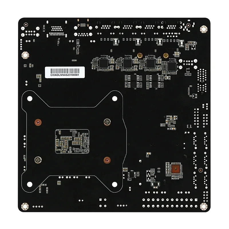 Imagem -06 - Placa-mãe Intel I3-n305 N100 Nas Mini Itx Router Mainboard I226-v 2.5g 12th Gen 6-bay Nvme Sata 3.0 Ddr5 Pciex1 Tipo-c 4x Mini