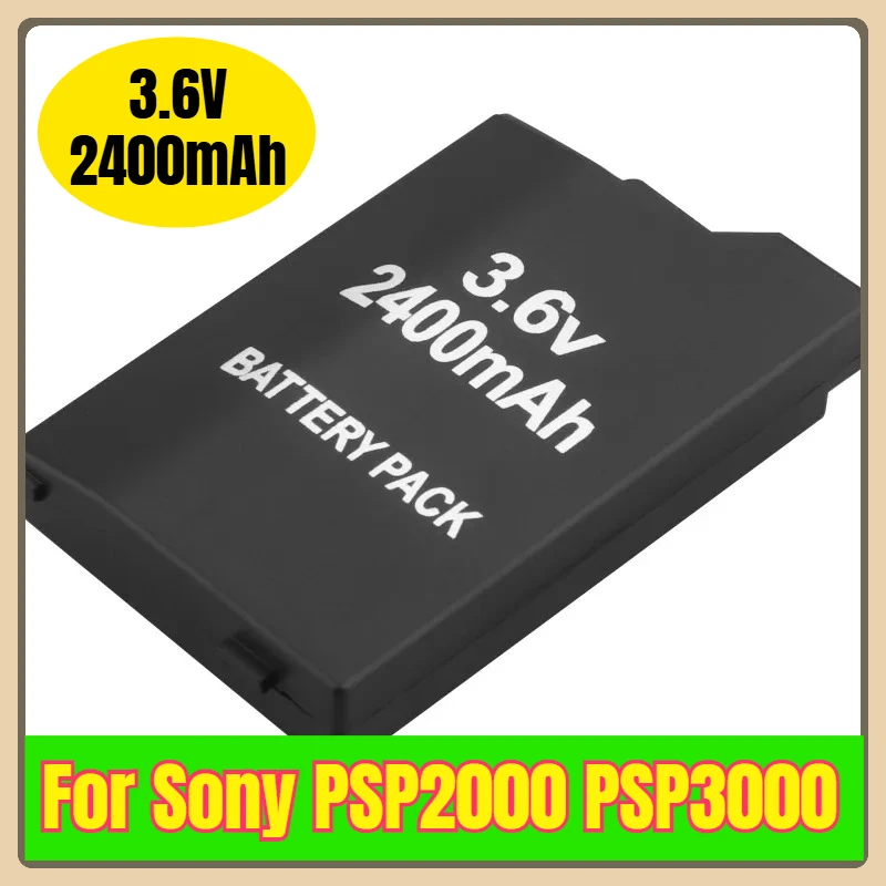 

3.6V 2400mAh Gamepad and PlayStation Portable Controller Battery Packs for Sony PSP2000 PSP3000