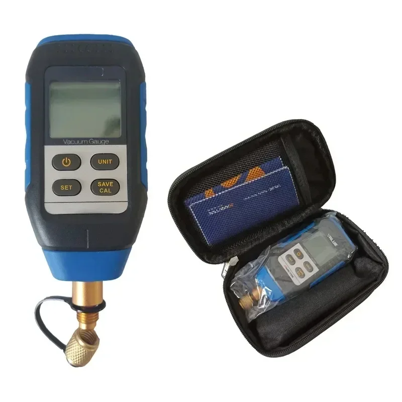 VMV-1 Digital Vacuum Gauge Portable High Precision Digital Display Combined Pressure and Vacuum Electronic Vacuum Absolute Gauge