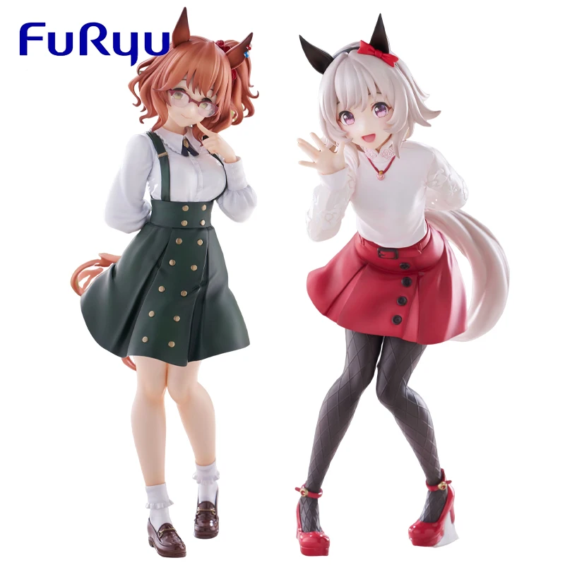 

Оригинальная фигурка FuRyu Trio-Try-iT Pretty Derby Aston Machan Curren Chan, натуральная аниме-фигурка, подарочная кукла, игрушки, Коллекционная модель