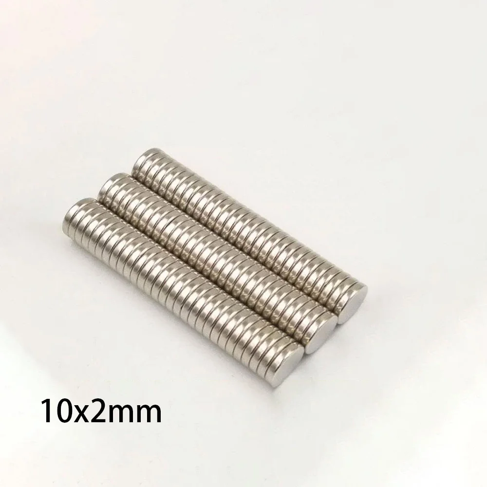 n35 10x1 10x1.5 10x2 10x3 bar Strong Disc Neodymium Magnetic Search NdFeB  Magnets D10 Diamater10 10*1 Round RING