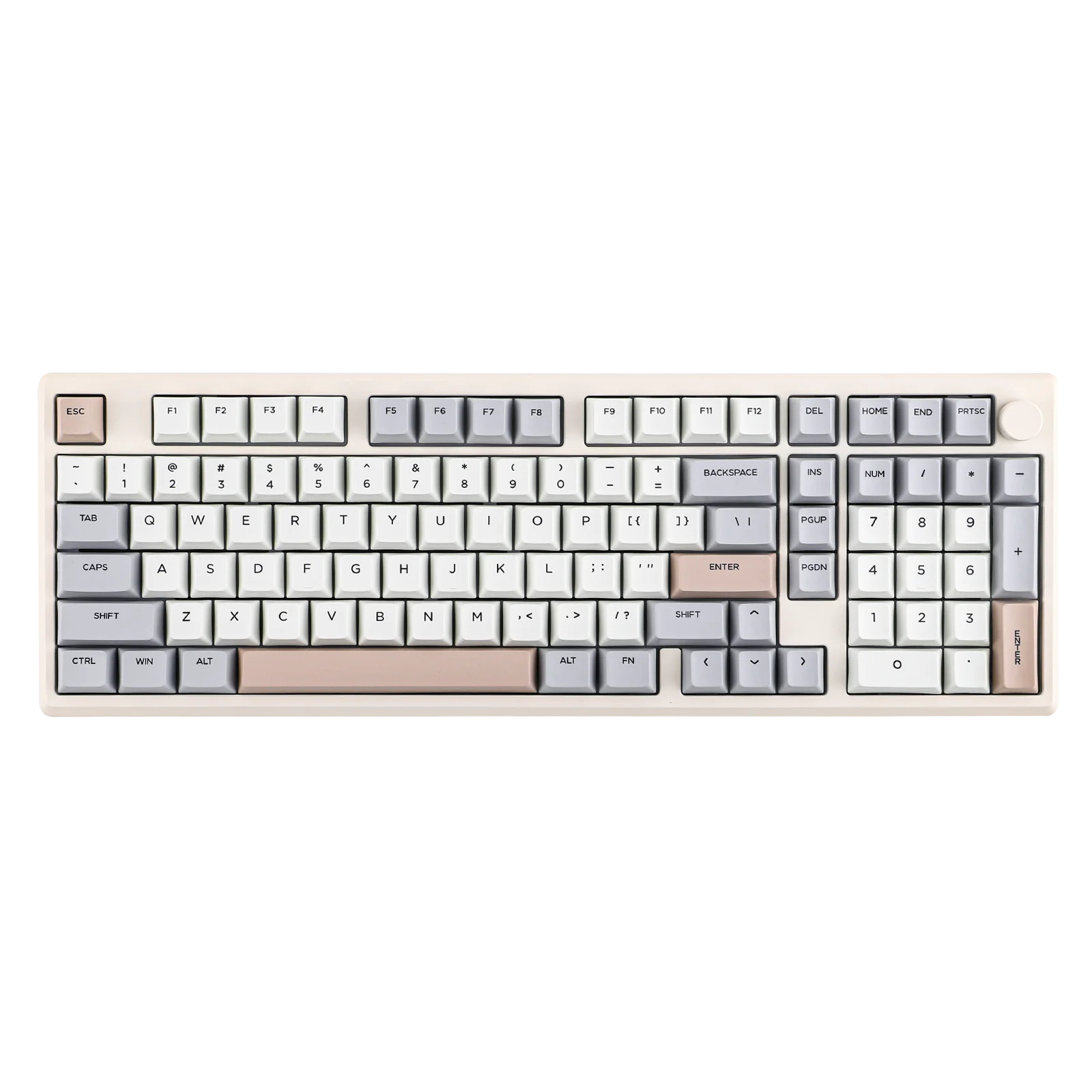 

EPOMAKER Galaxy100 1800 ANSI US Layout Hot-Swap Gasket-Mounted Tri-mode Wireless Aluminum Mechanical Gaming Keyboard