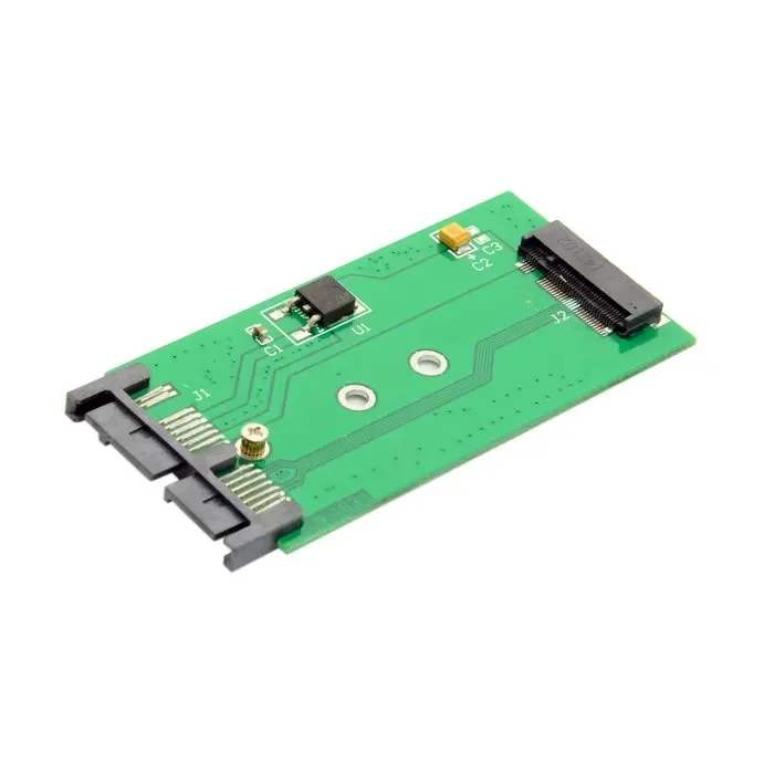 Mini PCIE Pci-e Pci Express 2 Lane SSD M.2 NGFF SSD zu 1,8 "Micro SATA 7 + 9 16pin Adapter Karten PCBA Für E531 X240S Y410P Y510P
