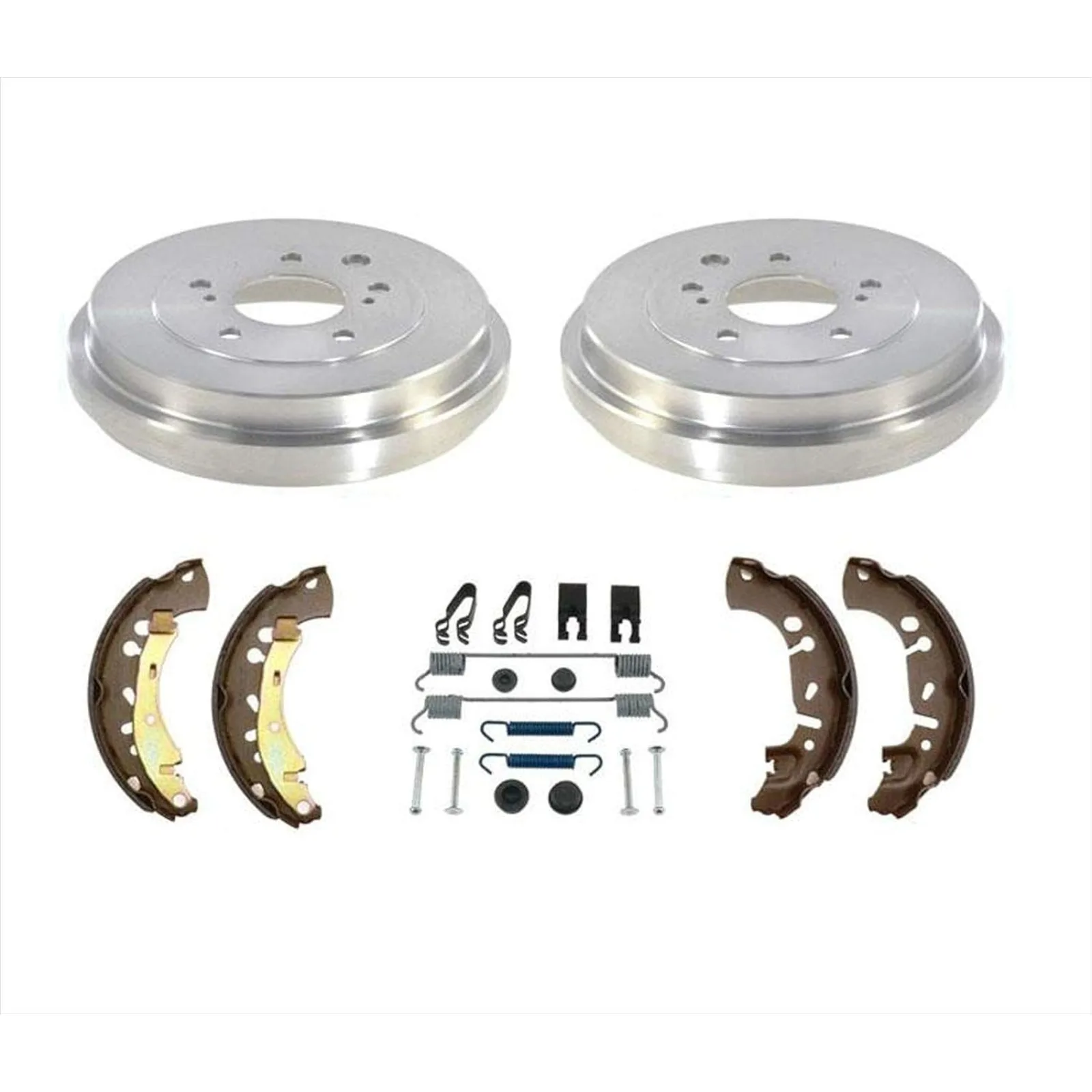 US  Rear Drums Brake Shoes & Spring Kit Compatible with Replacement Part For Nissan Sentra 13-19