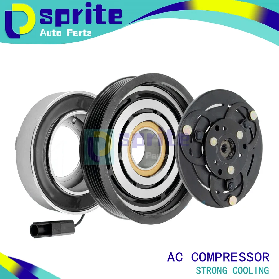 AC A/C Compressor Clutch Pulley for VOLVO S60 V60 XC60  31332386 31366155 31390266 36001462 36050841 31332385 Zexel not Sanden