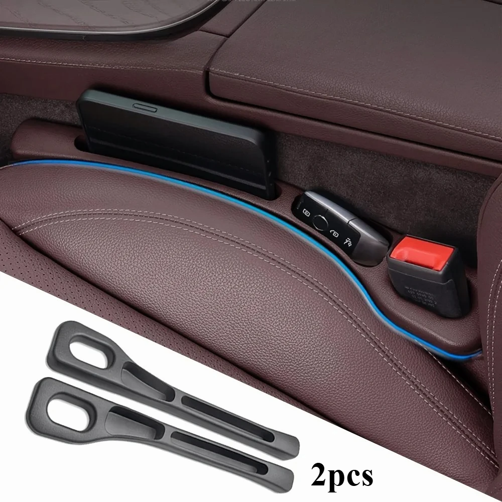 

Car Seat Gap Filler Side Seam Plug Strip Leak-proof Filling Strip For All Car Model Wallet Phone Holder Car Accessories 2pcs