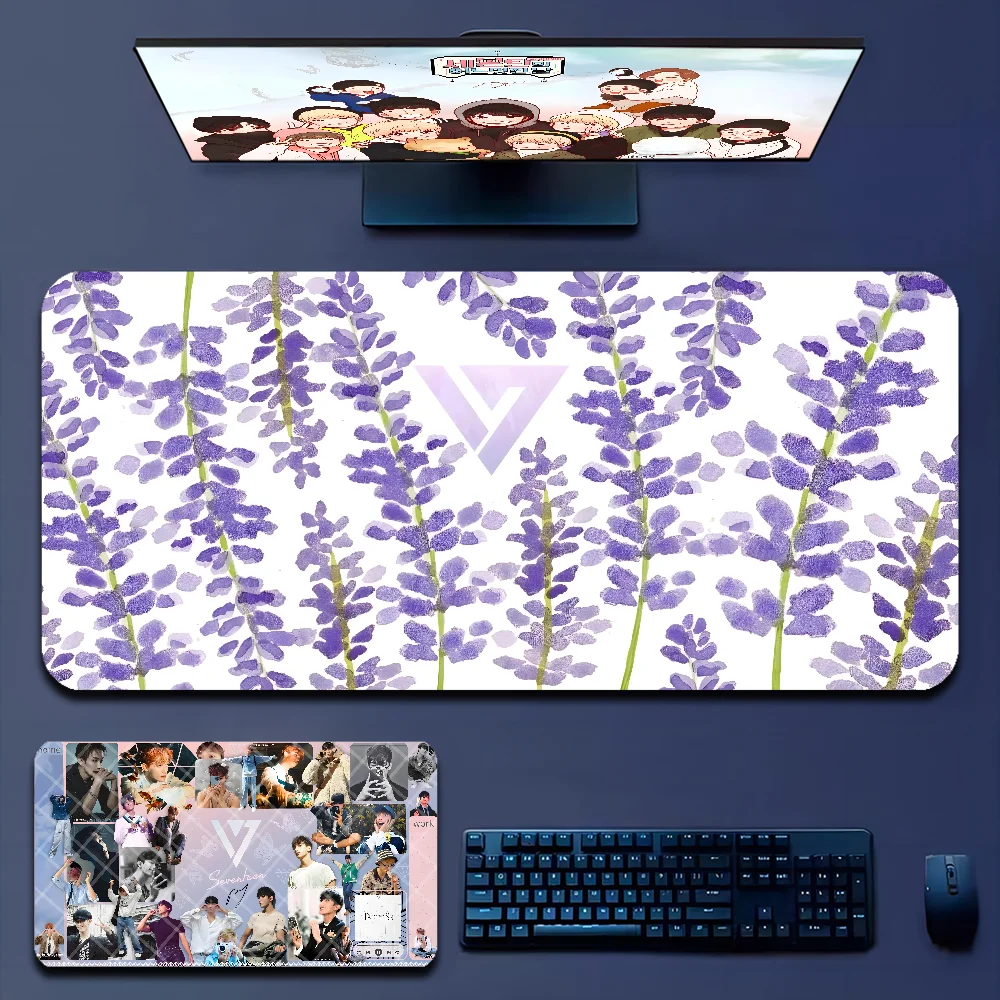 Kpop S-SEVENTEEN-The8 High Quality Customized Laptop Gaming Mouse Pad Size For Gameing World Of Tanks CS GO Zelda