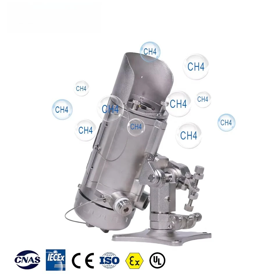 XT-G6000B Linear Beam Combustible Gas Monitor Laser Remote Sensing Methane Sensor for Chemical Plant Oilfield