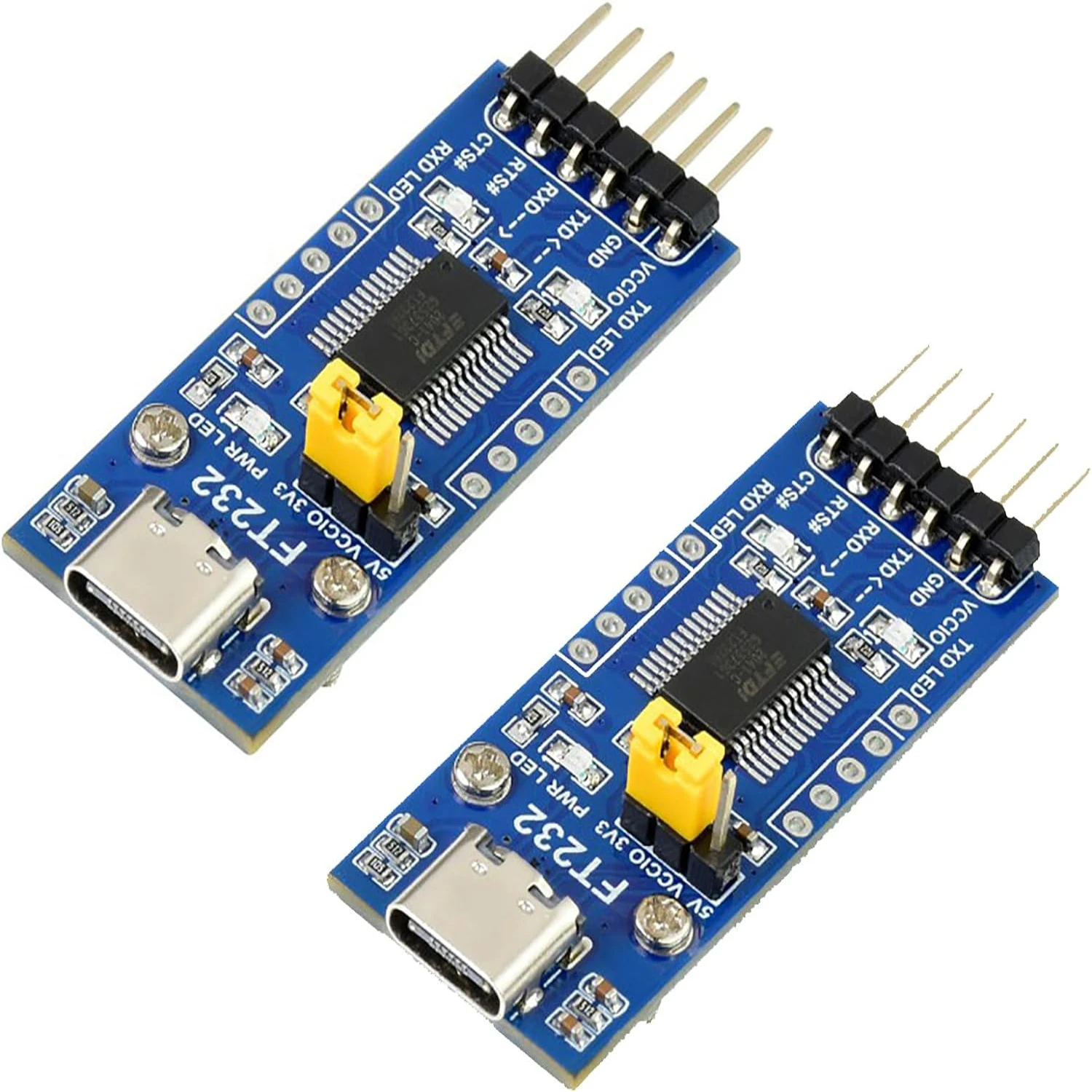 

Совместимый с USB-C модуль FT232 TTL, преобразователь логического уровня 3,3 В/5 В для поддержки ОС, Linux, Windows 7/8/8.1/10/11, Android и Wince,