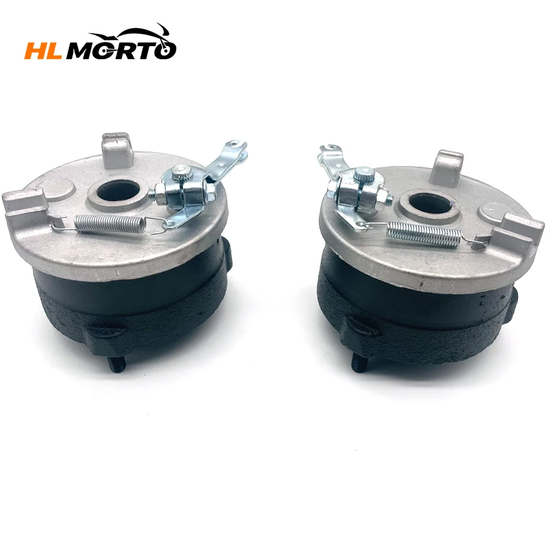 

78mm*3 Stud Brake Drum Wheel Hub Left/Right Drum Brake For 49cc 50cc 90cc ATV QUAD Bike Buggy Karting Replacement