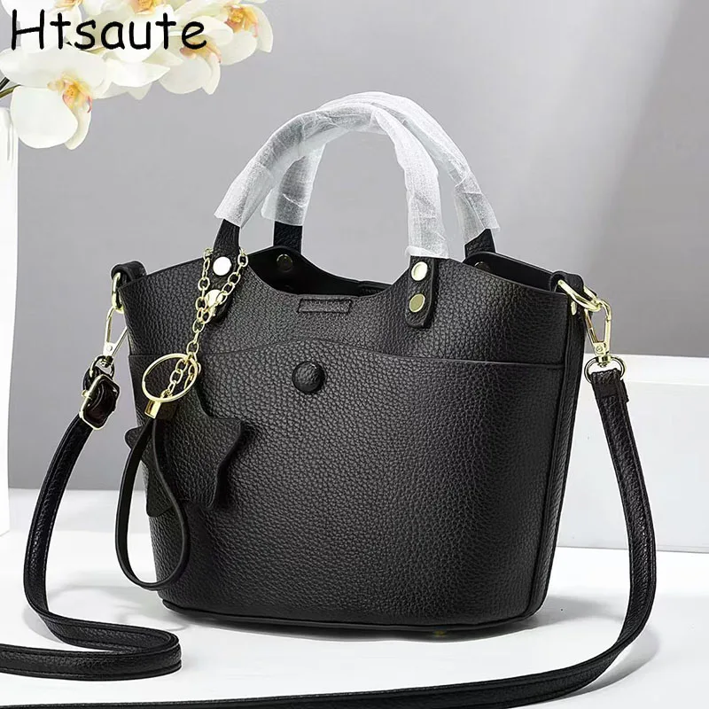 

Women Bag Large Capacity PU Leather Tote Bags Casual Versatile Single Shoulder Handbag Mommy Handbags Autumn and Winter bolsos