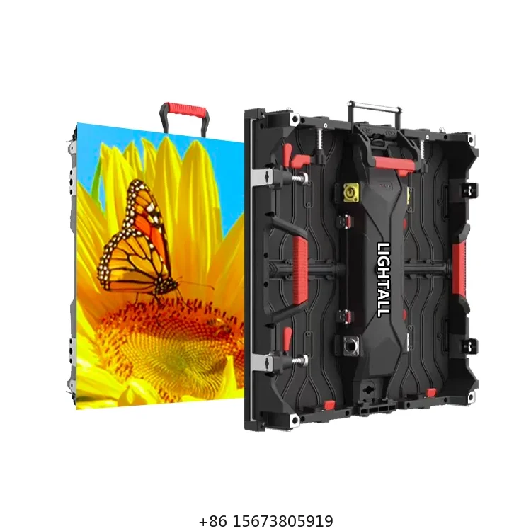 

Высококачественный полноцветный светодиодный экран P1.9 P2.6 P2.9 IP65 для помещений, 500x500 мм, панель для аренды, светодиодный видеоэкран для мероприятий