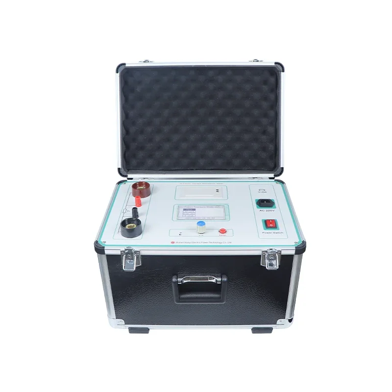 600A Contact Resistance Tester Micro Ohm Meter Single  Phase Loop Resistance Test Set