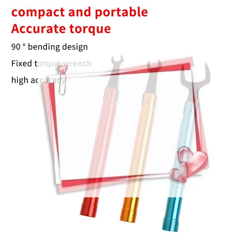 Torque Wrench RF Connector Opening Electrommunication Coax Adapter Convertor Straight Goldplated Spanner