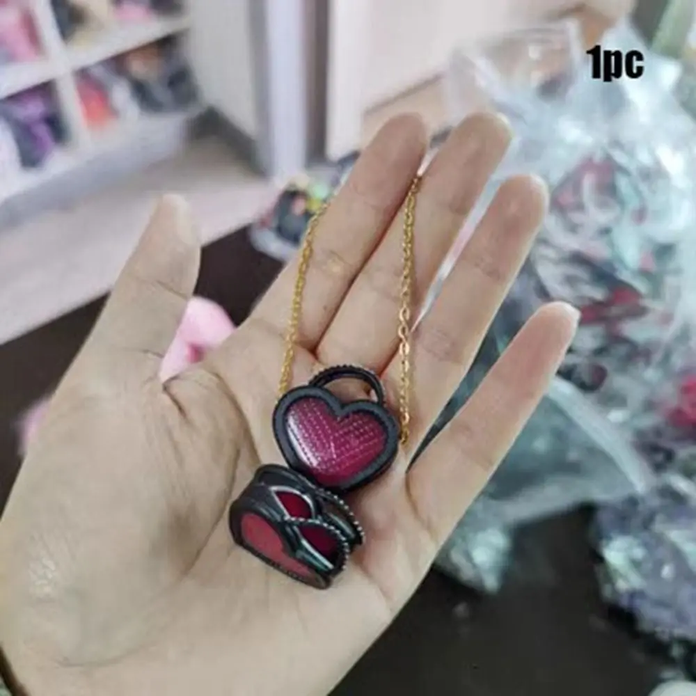 Fashion Doll Heart Shaped Bag Cute Headband Mini Eyeglasses For 30cm Doll 1/6 Doll Accessories Dollhouse Tableware