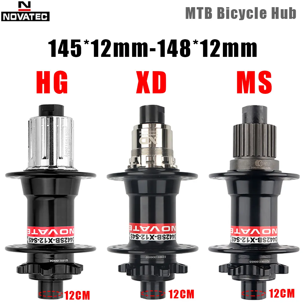 novatec-mtb-rear-hub-8-9-10-11-12-speed-hg-ms-xd-cube-mountain-bicycle-thru-boost-hubs-32-holes-72-clicks-for-shimano