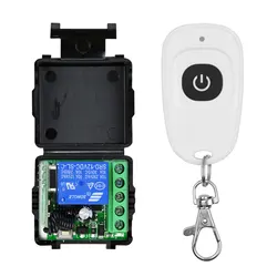 433Mhz Remote Control Wireless Switch DC 12V 1CH RF 10A Relay Receiver and 2CH Transmitter For Door Electromagnetic Lock