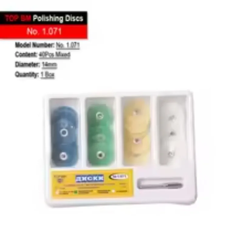Dental Polishing Sand Disc Resin Veneer Dental Polishing Composite Resin Separation and Polishing Spindle Disc NO1.071 1.075