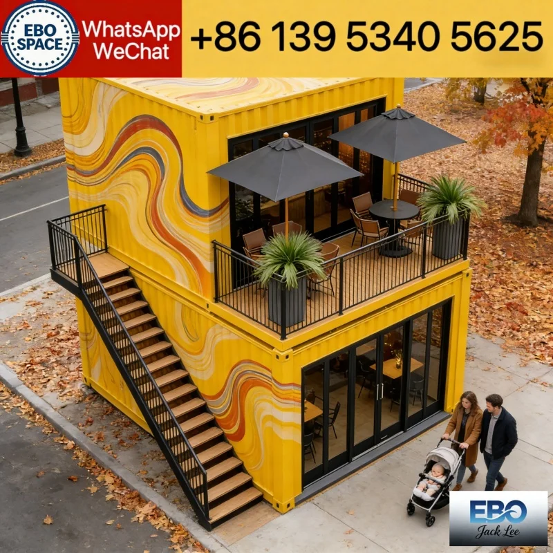 30ft Folding House Expandable Box Container House 2-3 Bedrooms Luxury Villa with Kitchen Expandable Box House