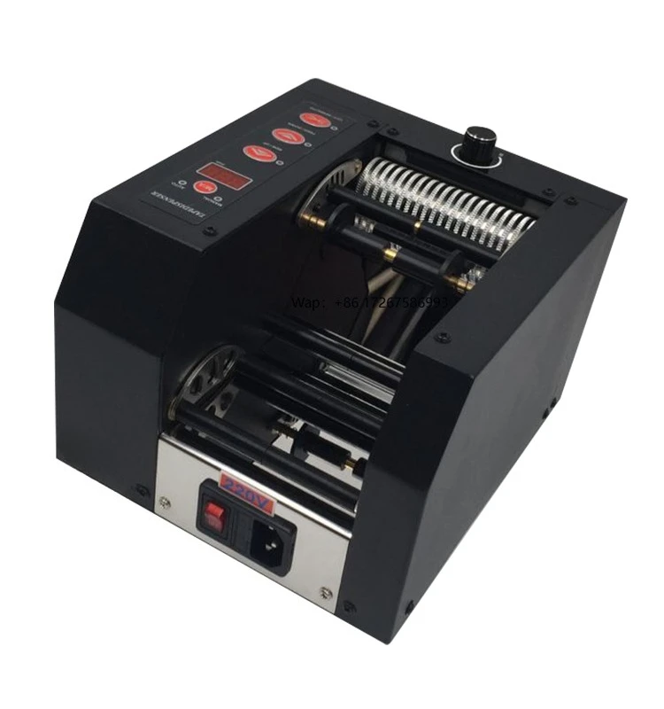 آلة قطع الشريط الأوتوماتيكية الكهربائية آلة التعبئة والتغليف WD GSC-80 #1