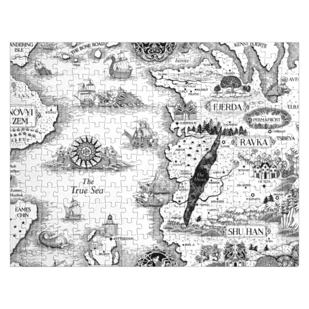 Grisha Map 2 Jigsaw Puzzle Photo Personalized Gifts Anime Personalised Baby Toy Puzzle