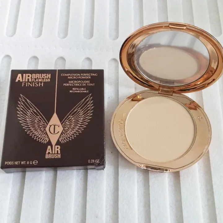 Hot Brand CT White Soft Focus Pressed Powder Long Lasting Oil Control Waterproof Setting Powder for Women Face Makeup Cosmetics - view 4