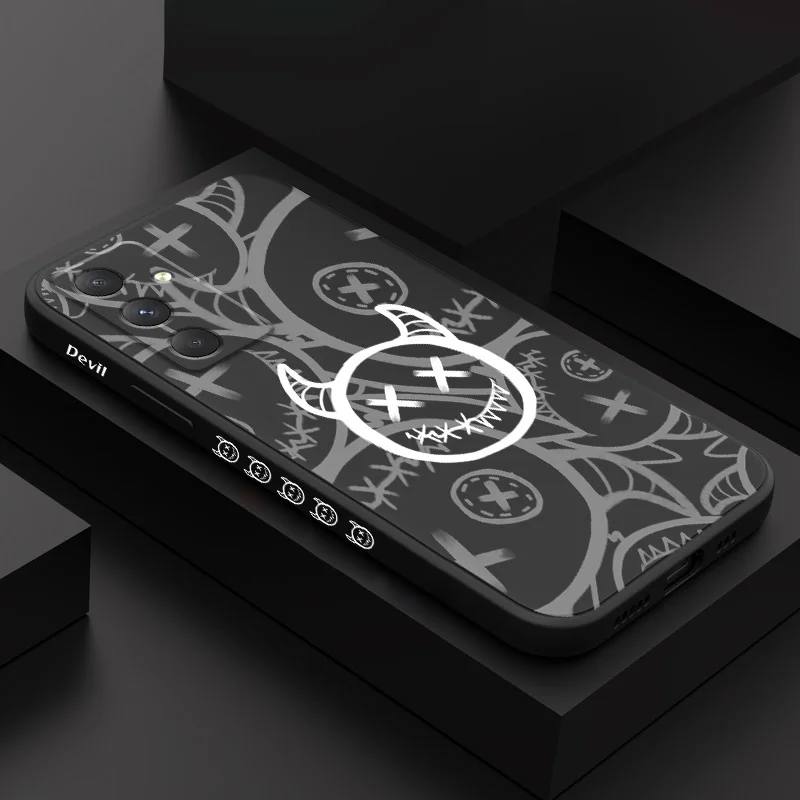 

Cool Devil Phone Case For Samsung Galaxy A17 A07 A56 A36 A26 A16 A06 A55 A35 A25 A15 A05 A54 A34 A24 A14 A04 Silicone Cover