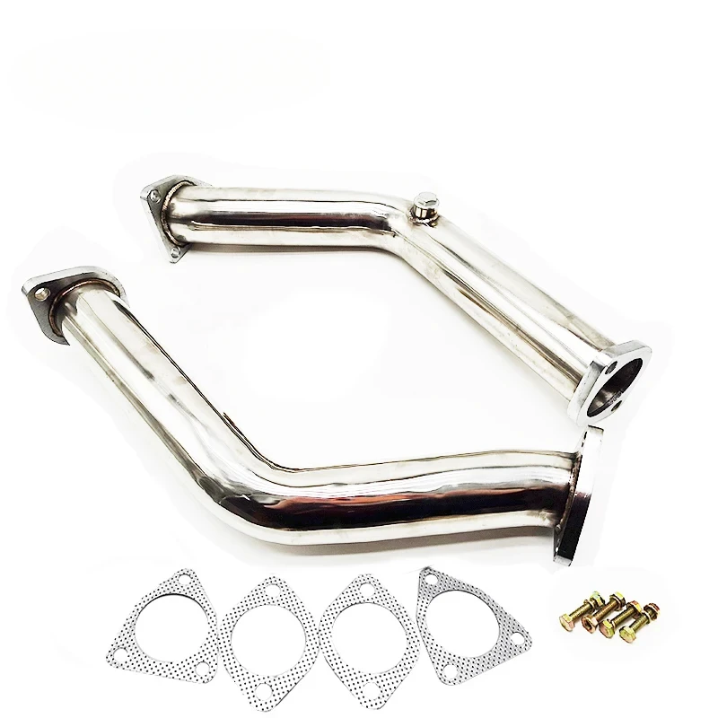 High Performance quality hot sellin For 03-06 NISSAN 350Z Z33/G35 V35 VQ35DE EXHAUST DOWNPIPE Automobile Accessories