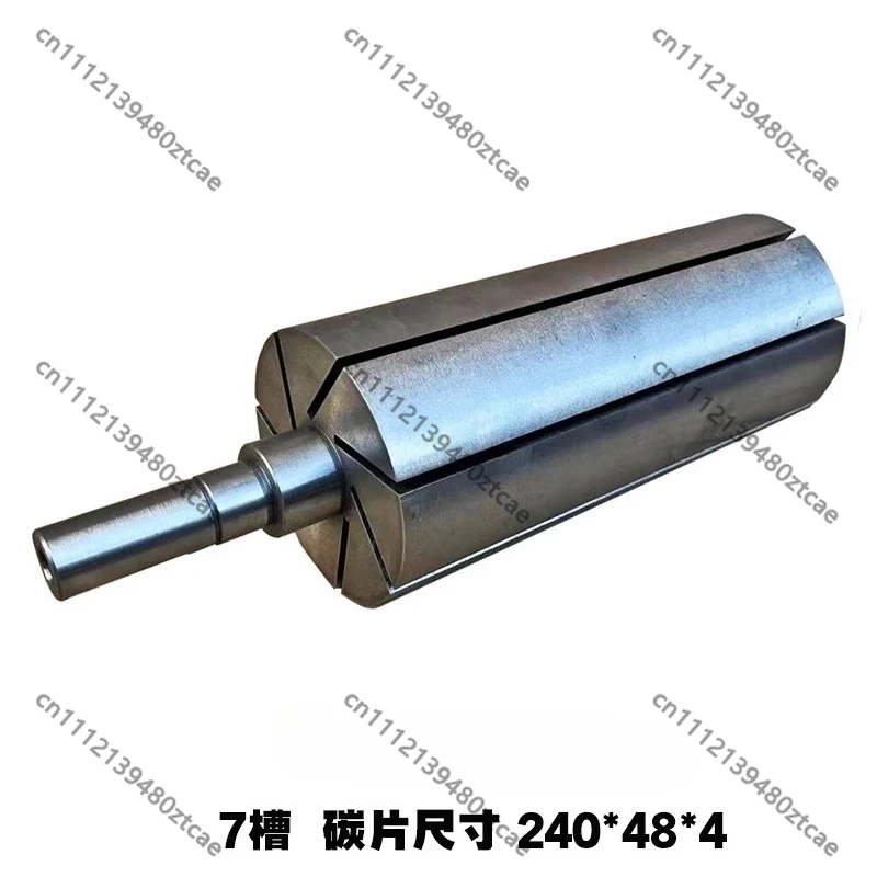 Vacuum Pump Rotor Kit, Compatible with VT4.25K VT3.80D VT3.140, Replacement Parts Including Cylinder Block & End Cover