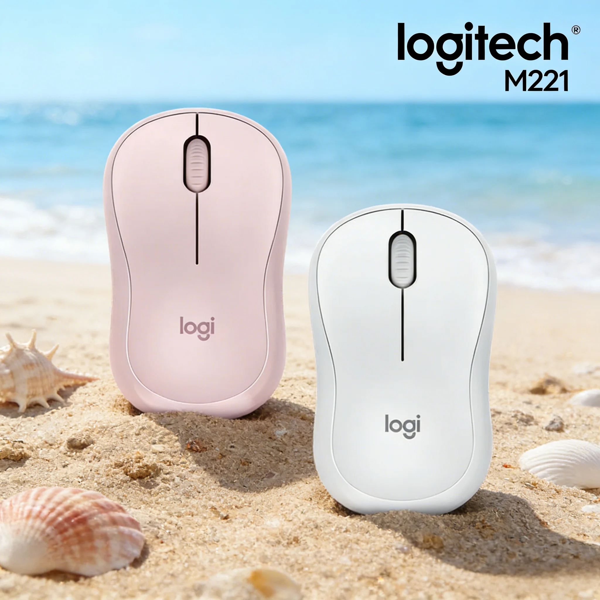 

Logitech M221: Мягкое покрытие для комфортной работы в течение долгих часов