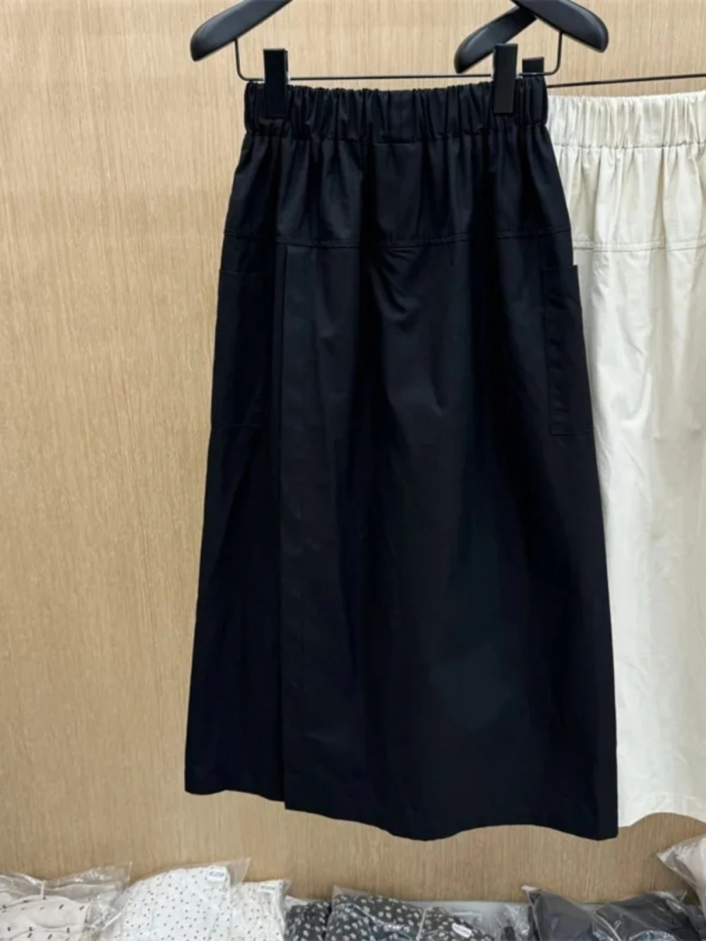 plus Size Workwear ket Skirt Women's Loose Fit Summer Elastic Waist Versatile Dres  ape Sandal ape Pear ape