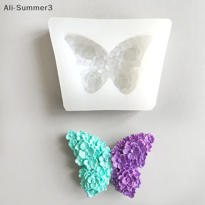 

Butterfly Silicone Molds Butterfly Gypsum Concrete Mould DIY Home Decoration Resin Mold Casting Aromatherapy Mould