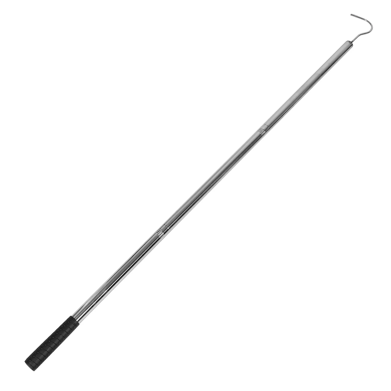 Cabides escada puxar haste gancho extensão escada telhado ganchos sótão pull-down emenda prata para sistema