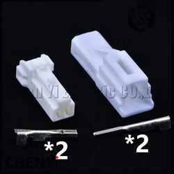 Conector automotriz de 2 pines, enchufe de arnés de cables para micrófono de coche, 8M5Z19A391B 8M5Z-19A391-B para Ford Ecosport