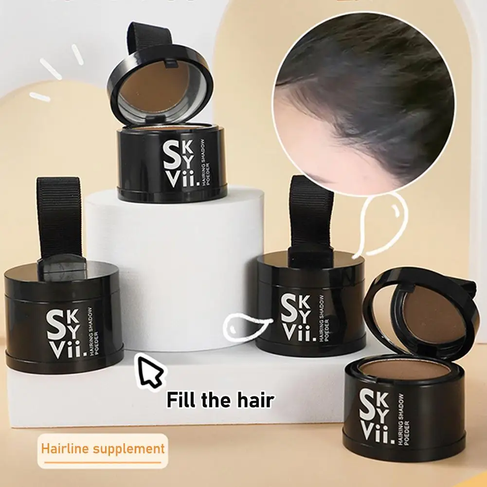 Hairline Repair Filling Powder With Puff Sevich Fluffy Pang Forehead Powder Shadow Concealer Thin Makeup Powder Hair Line B0N9