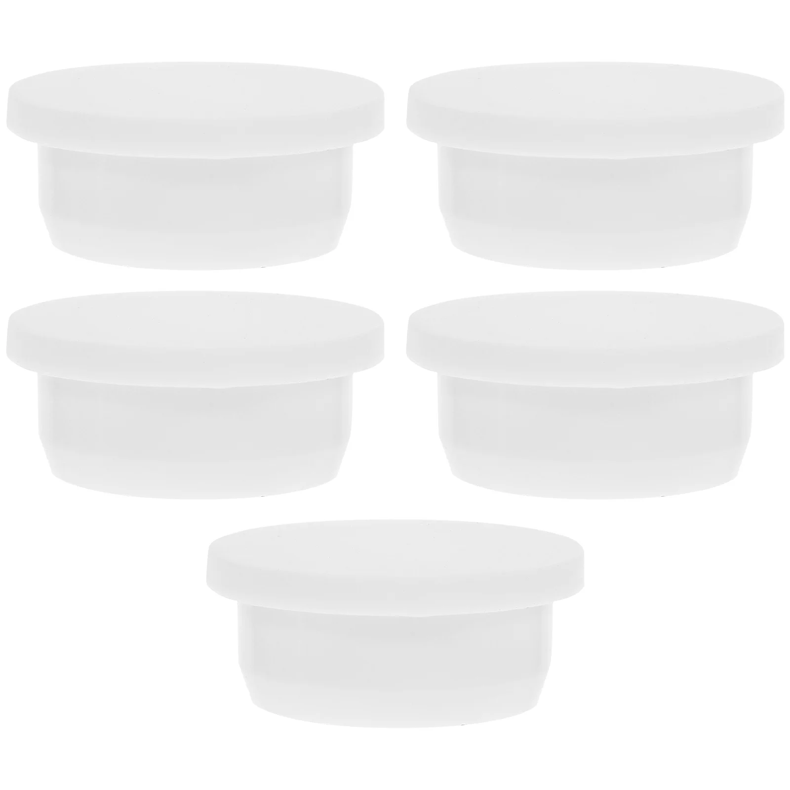 

5pcs Silicone Stoppers Multipurpose Reusable Plugs For Seasoning Salt Pepper Shakers Glass Bottles Jars Vases Storage Organizers