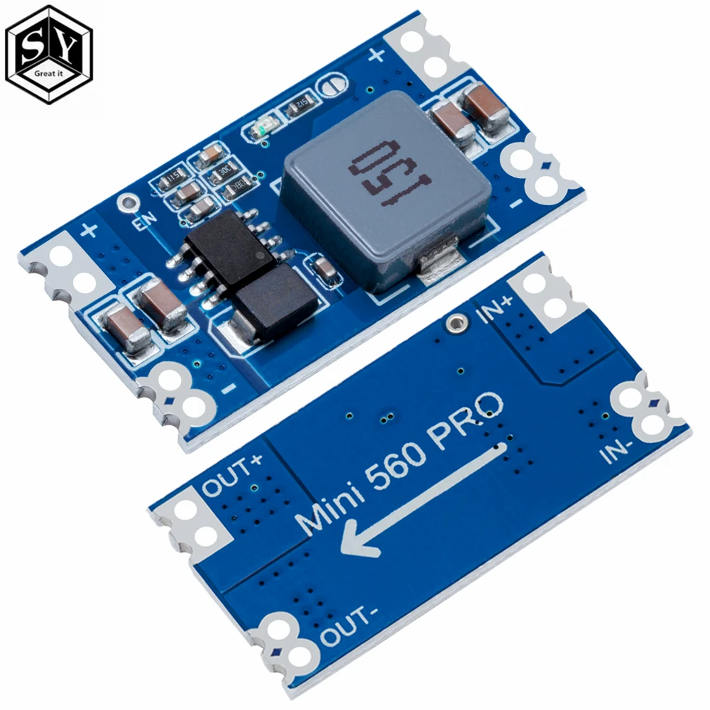 High Efficiency Output 3.3V 5V 9V 12V 5A mini560 Step Down DC-DC Converter Voltage Regulator Buck Stabilized Power Supply Module
