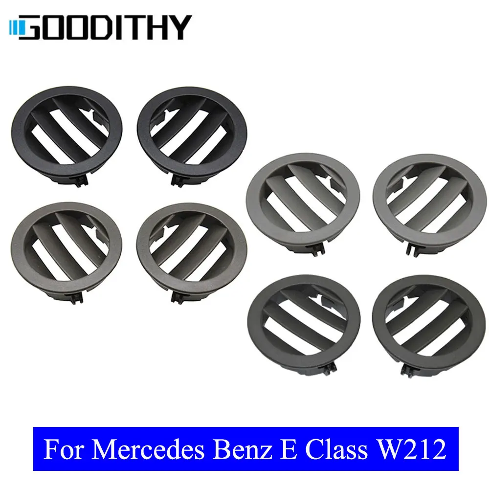 LHD RHD Left Right Air Conditioning AC Vent Grille Outlet Cover Panel Set For BENZ E Class W212 E200 E300 E350 E550 2009-2015