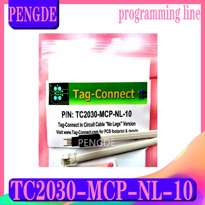 

In stock TC2030-MCP-NL-10 IN-CIRCUIT 10" W/O LEGS programming line Tag-Connect