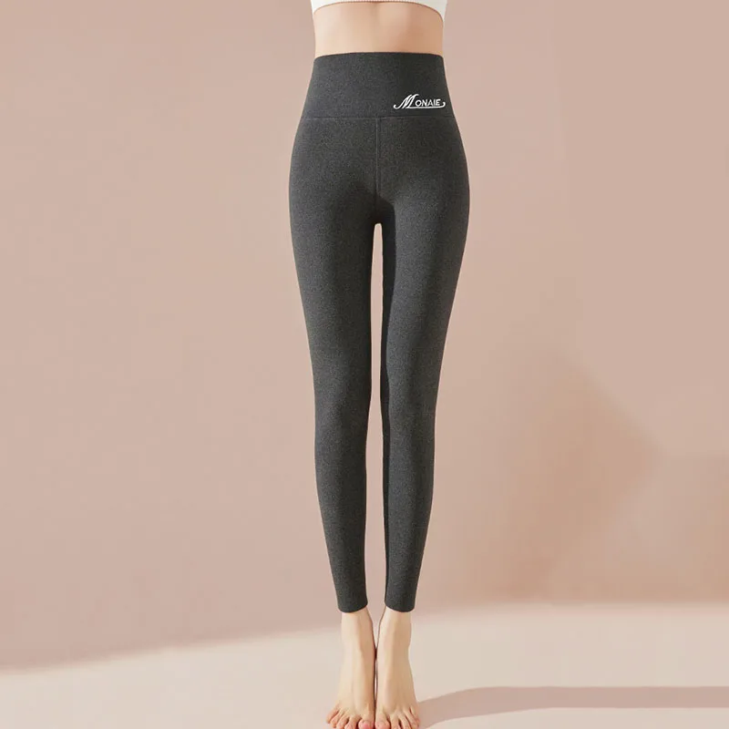 الكشمير طماق النساء الشتاء إلكتروني التطريز عالية الخصر زائد المخملية الدافئة طماق امرأة ضئيلة بسط رشاقته السراويل الحرارية