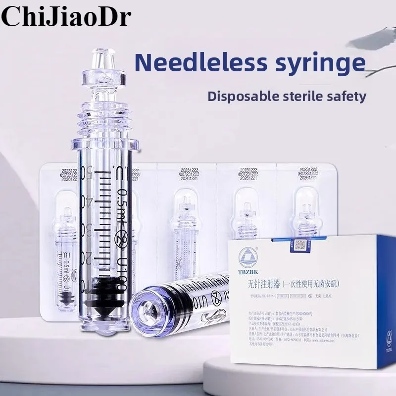 50 مللي قابل للتعديل حقن حجم المواد الاستهلاكية التعقيم العالمي الأنسولين إبرة الحرة حقن القلم القصير