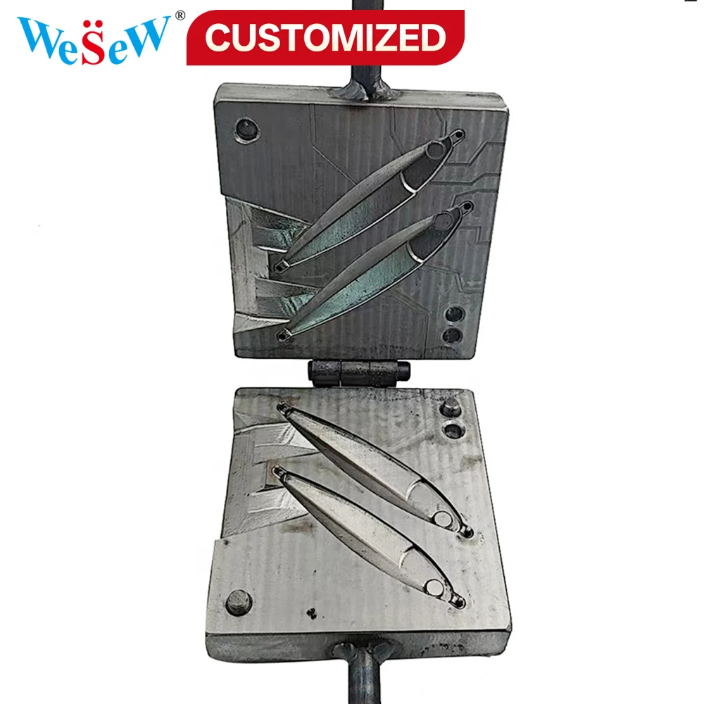 

Изготовленная на заказ пресс-форма для свинцовых приманок из нержавеющей стали и алюминиевого сплава с ручкой, для приманок-гирь и свинцовых грузил для ловли брюм