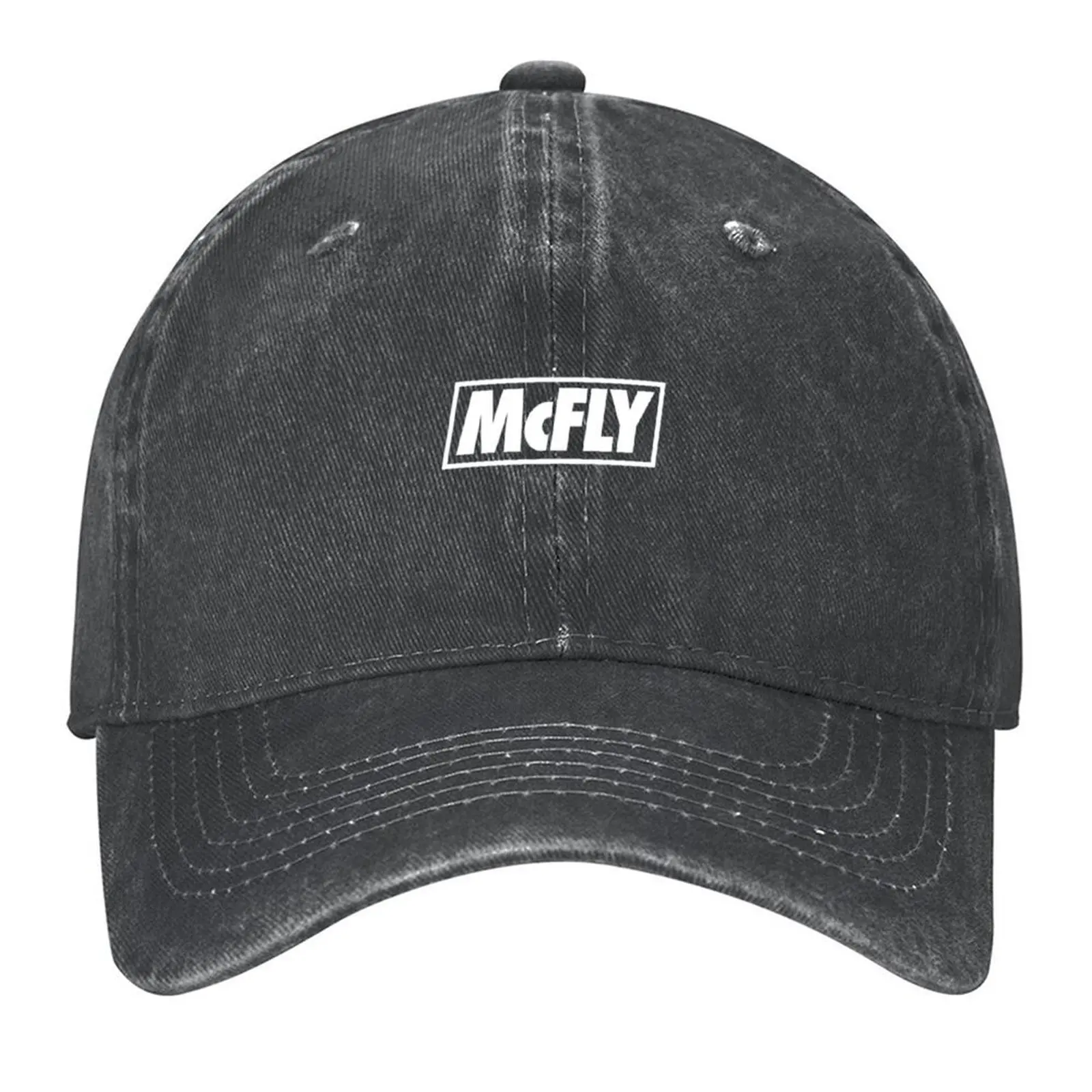 

mcfly new logo 2020 in white young dumb thrills Baseball Cap party Hat luxury caps fun hats Women Caps Men's