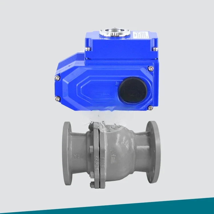 

Electric flange two-way ball valve switch type 220V non-explosion-proof fine small electric actuator MG series