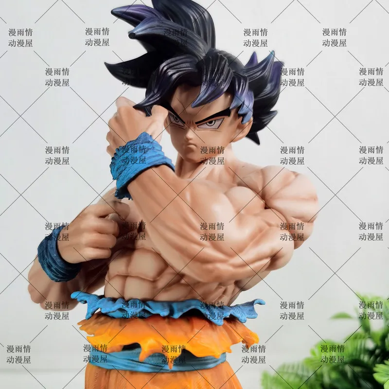 

Dragon Ball Ultra Instinct Goku Dual Head Action Figure Desktop Pc Case Ornament Anime Peripheral Collectible Model For Anime