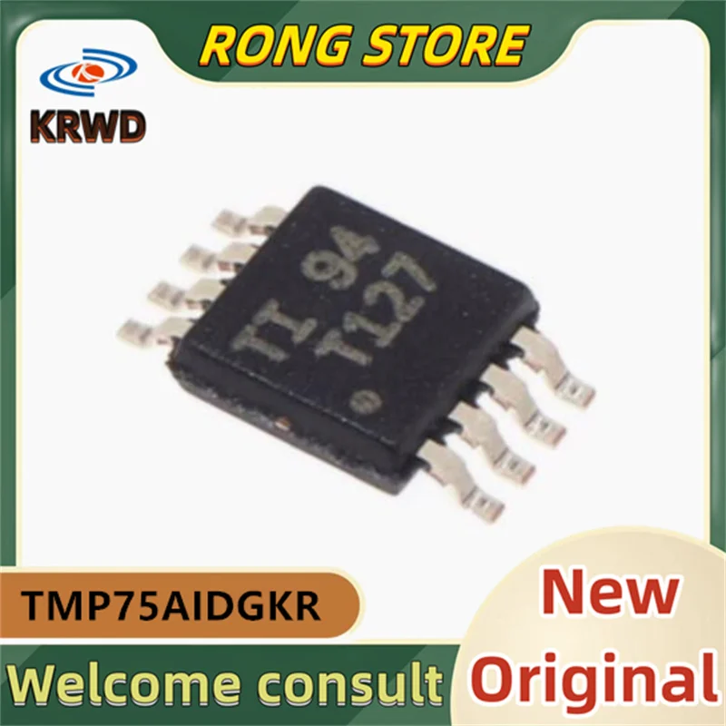 25 buah T127 baru asli TMP75AIDGKR SSOP-8